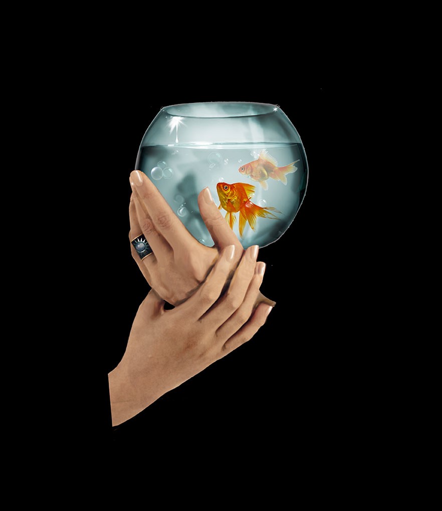 Gentle Fishbowl Hands