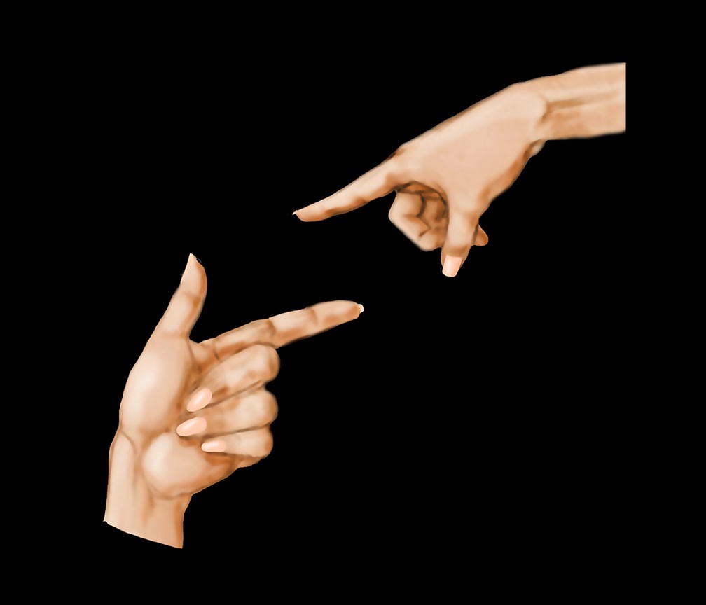 Pointing Fingers Hands