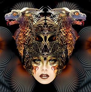 Double Dragon Masque