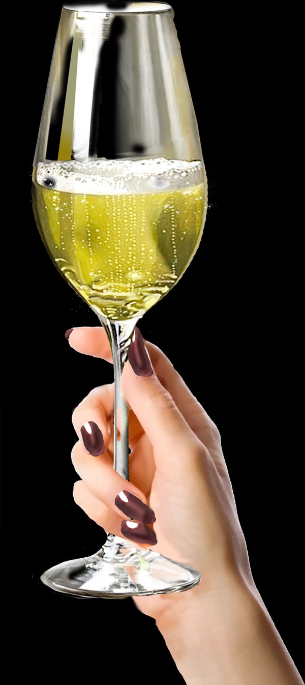 Champagne Hand