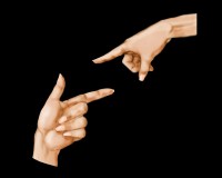 Pointing Fingers Hands