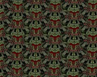 Samurai Collar ( Red)