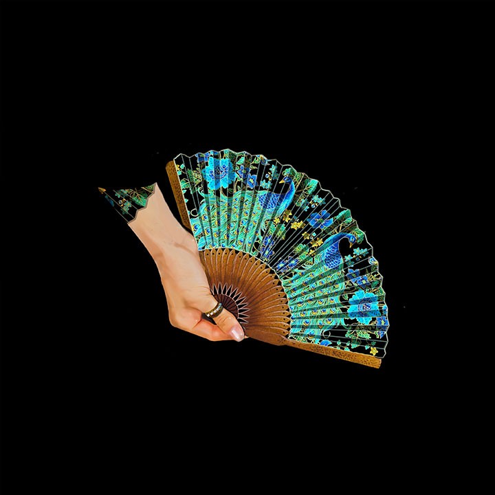 Peacock Fan Hand