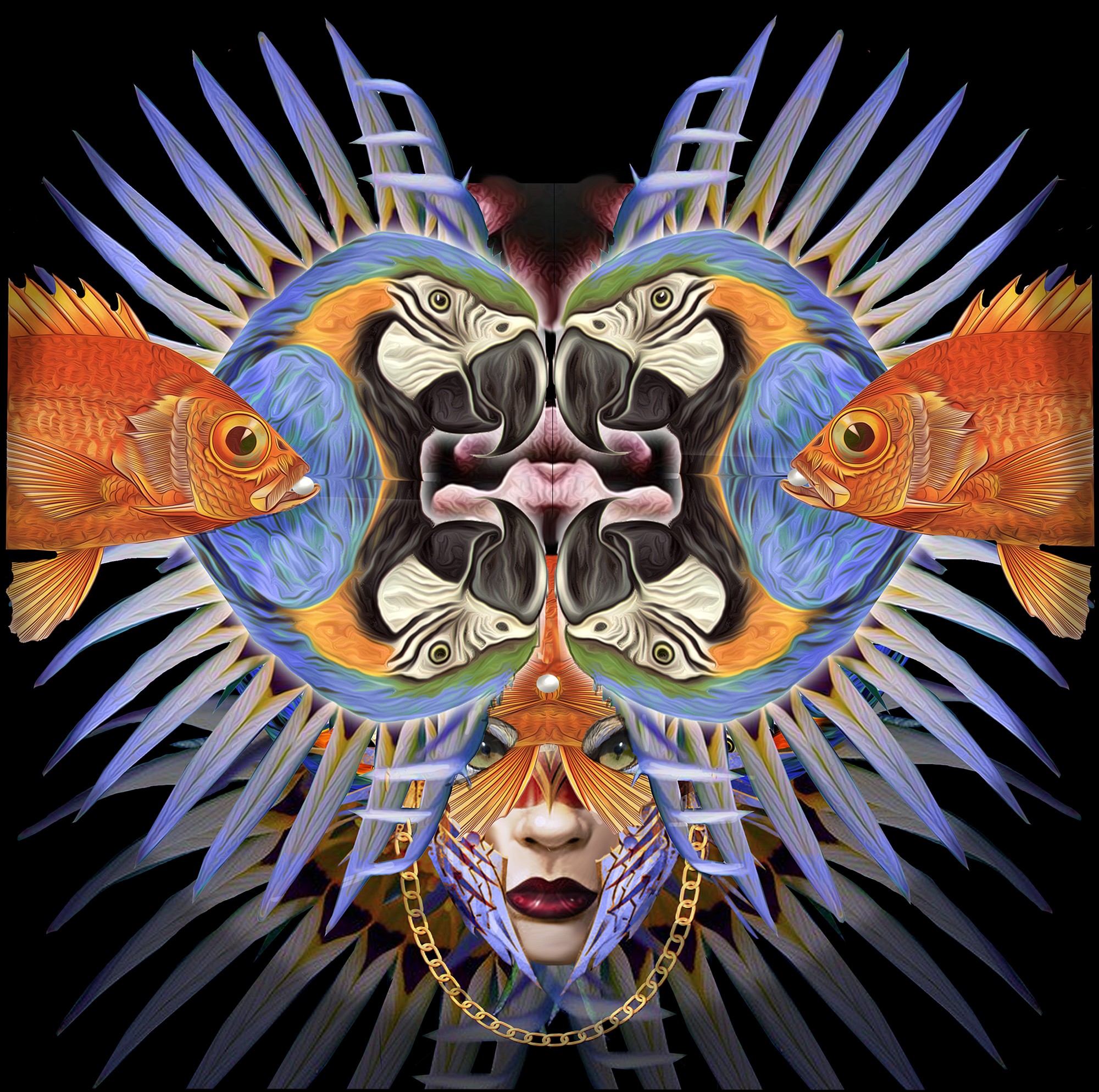 Parrot Masque