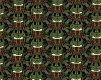 Samurai Collar ( Ivory)